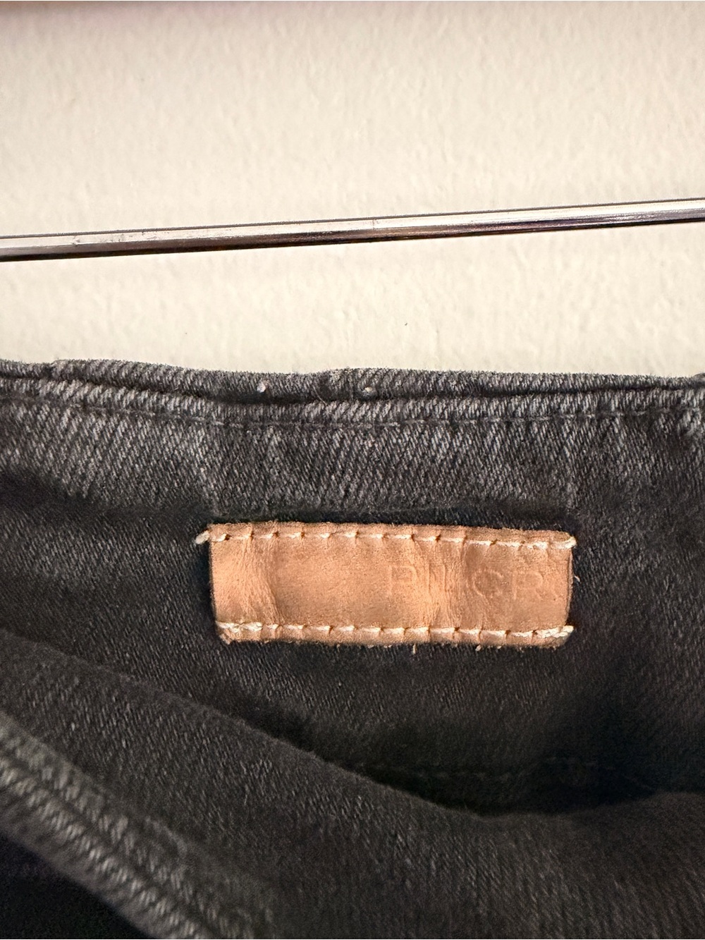 Pilcro Culottes High-Rise Wide Leg Women's Jeans in Black 27 - Picture 5 of 8